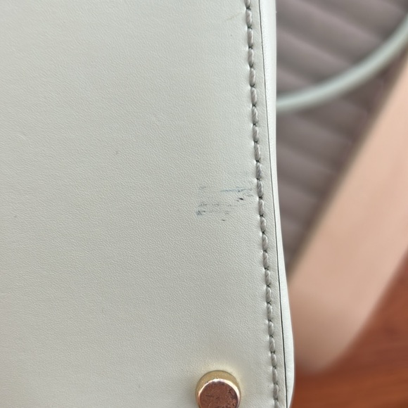 Pre owned Kate Spade New York satchel/tote with scallop details mint green - Picture 8 of 10